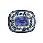 159 Bunzlau Rechthoekige schaal 2273X 159 Schotel rechthoek 22,5x19cm